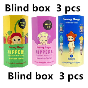 Sonny Angel Hippers Animal Blind Box Series Healing Trendy Car Mobile Phone Ornaments Dumplings Children'S Toys Christmas Gift