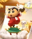 New Blind Box Crayon Shin Chan Dynamic Shin Life, Mystery Box, Collectible Wind-Up Model Toy Desktop Decoration Toy Birthday 