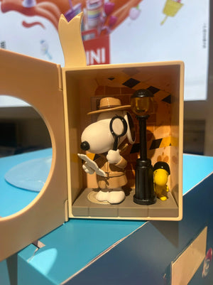 Genuine Miniso Snoopy My Story Theme Series Blind Box Funny Cartoon Model Garage Kit Surprise Toy Trendy Play Ornament Gift