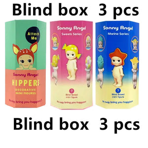 Sonny Angel Hippers Animal Blind Box Series Healing Trendy Car Mobile Phone Ornaments Dumplings Children'S Toys Christmas Gift