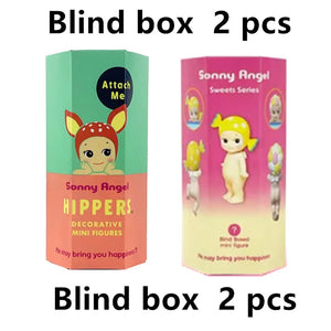 Sonny Angel Hippers Animal Blind Box Series Healing Trendy Car Mobile Phone Ornaments Dumplings Children'S Toys Christmas Gift