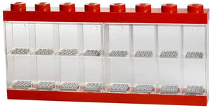 LEGO Red 16-Minifigure Display Case