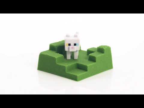 Minecraft Mini Mining Set w/ Moldable Sand